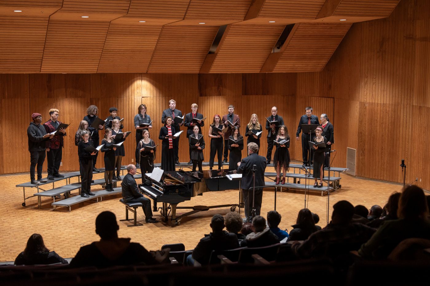 Photo from Concert Choir in December 2024